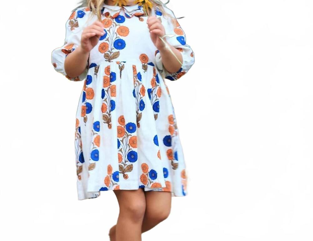 NEW PINK CHICKEN darcy dress in buttercup floral